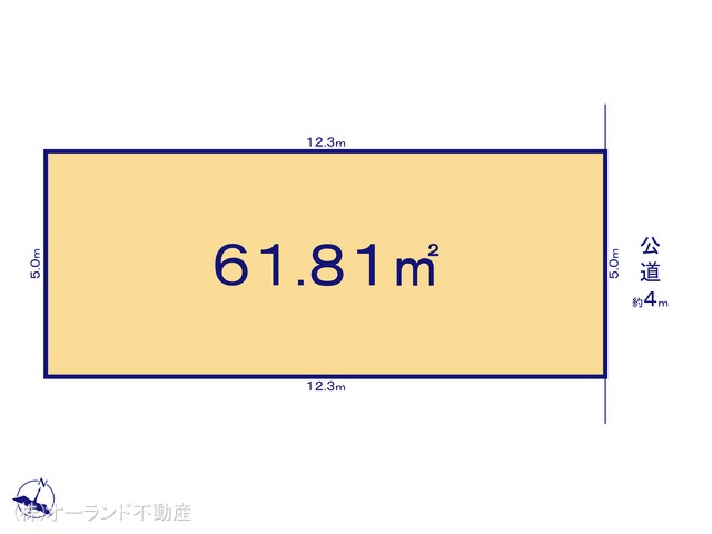 千葉県市川市須和田１丁目の土地 区画図 ※図面と異なる場合は現況を優先