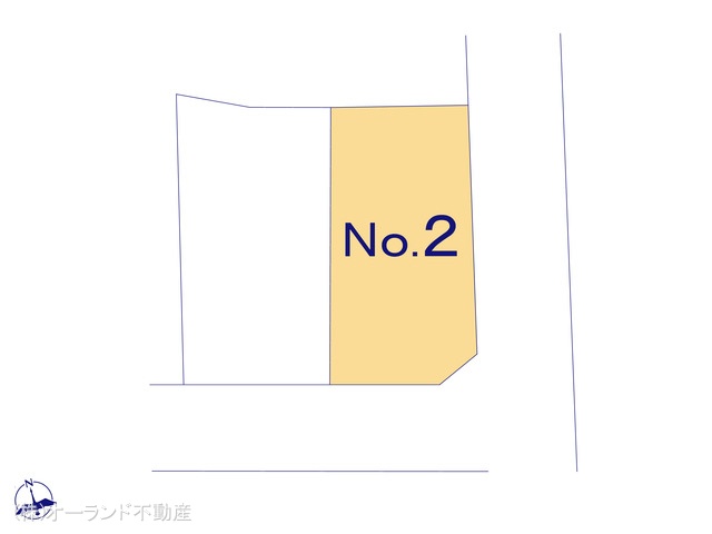 千葉県船橋市二宮２丁目の土地全体区画図 ※図面と異なる場合は現況を優先