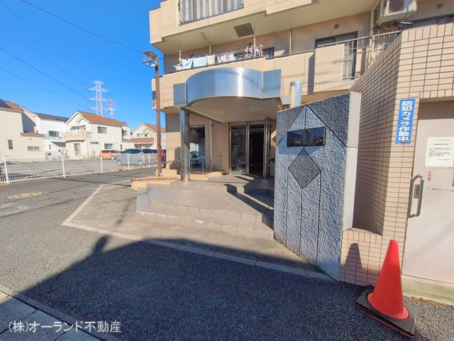 千葉県松戸市上矢切のマンション『リーベスト松戸II』エントランス写真 2026年1月8日撮影