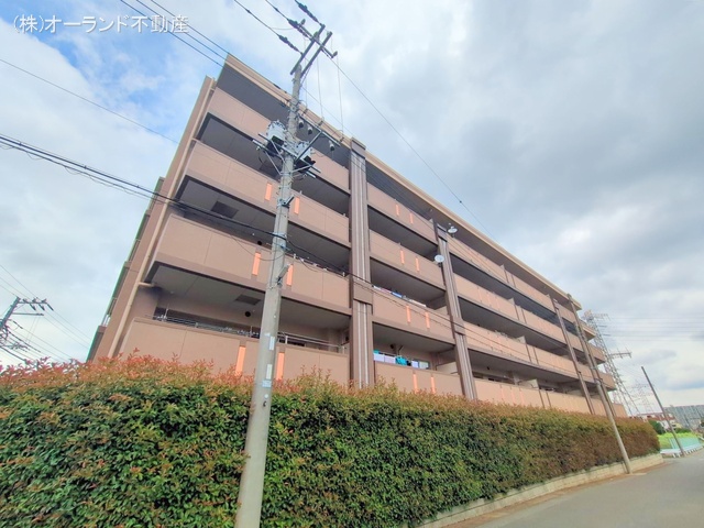 千葉県松戸市秋山3丁目のマンション『サンクレイドル東松戸』外観写真 2025年6月25日撮影