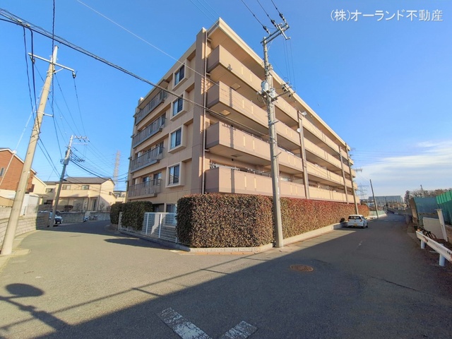 千葉県松戸市秋山3丁目のマンション『サンクレイドル東松戸』外観写真 2026年1月25日撮影