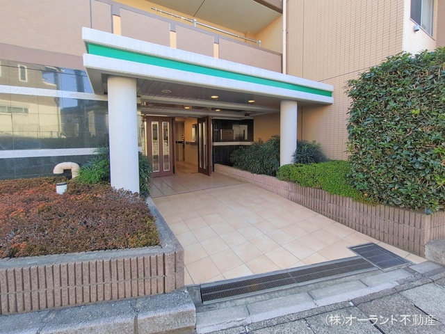 千葉県松戸市秋山3丁目のマンション『サンクレイドル東松戸』エントランス写真 2026年1月25日撮影