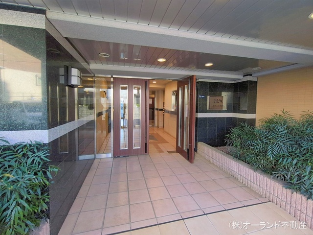 千葉県松戸市秋山3丁目のマンション『サンクレイドル東松戸』エントランス写真 2026年1月25日撮影