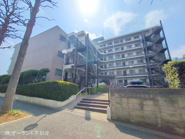 千葉県松戸市常盤平２丁目のマンション『サンハイツ常盤平B棟』外観写真 2025年3月26日撮影