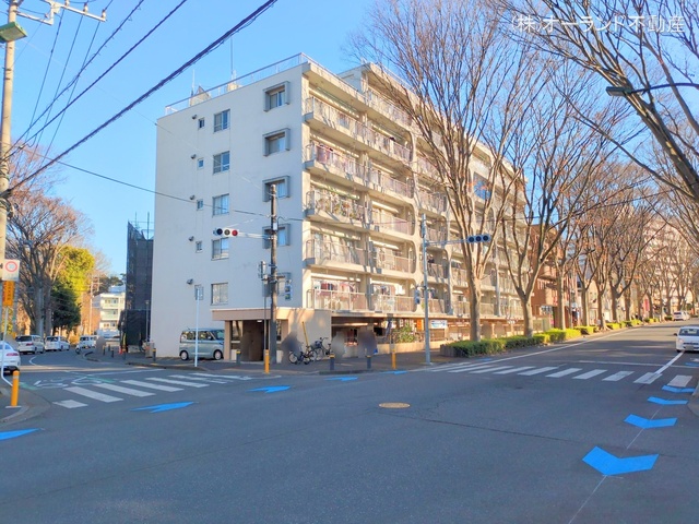 千葉県松戸市常盤平3丁目のマンション『ときわ平サニーハイツ』外観写真 2025年12月15日撮影