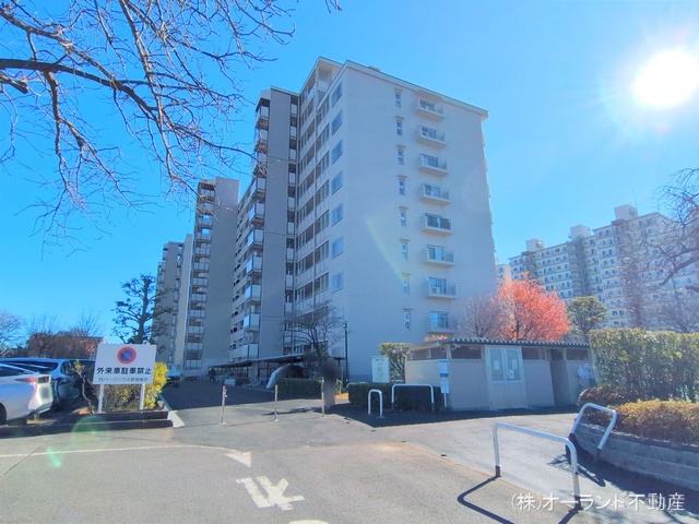 千葉県松戸市新松戸７丁目のマンション『新松戸西パークハウスB棟』外観写真 2025年12月14日撮影