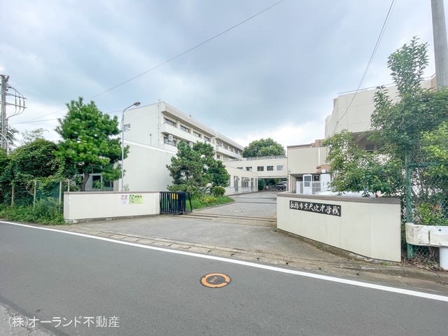 船橋市立大穴中学校　距離750m