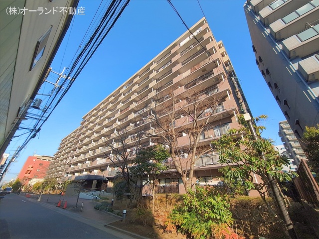 千葉県市川市田尻３丁目のマンション『ルミナス原木中山』外観写真 2026年1月12日撮影