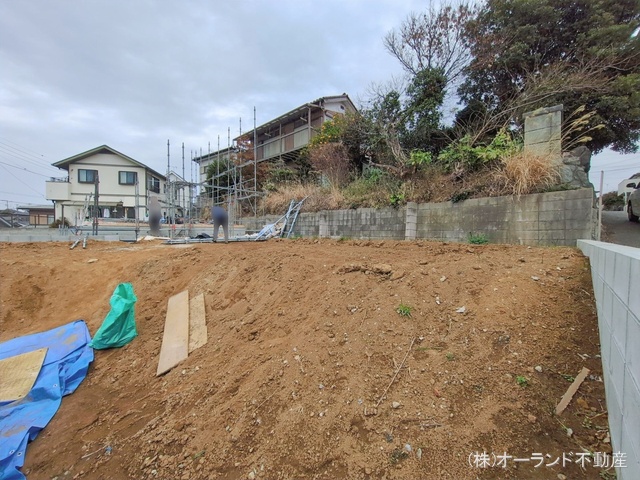 千葉県船橋市田喜野井４丁目の土地更地・土地写真 2026年2月15日撮影