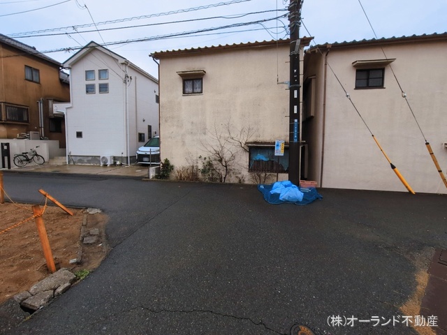 千葉県市川市宮久保２丁目の土地更地・土地写真 2026年3月3日撮影