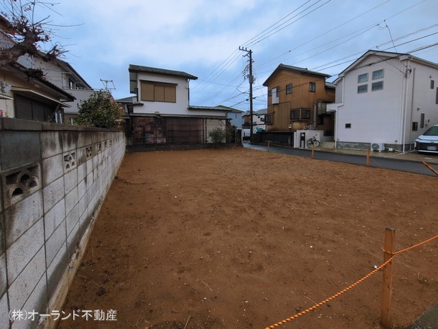 千葉県市川市宮久保２丁目の土地更地・土地写真 2026年3月3日撮影