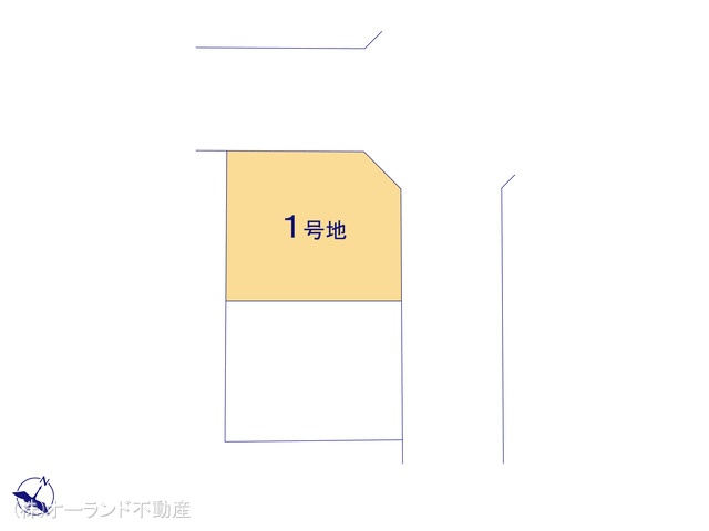 千葉県市川市本北方３丁目の土地全体区画図 ※図面と異なる場合は現況を優先