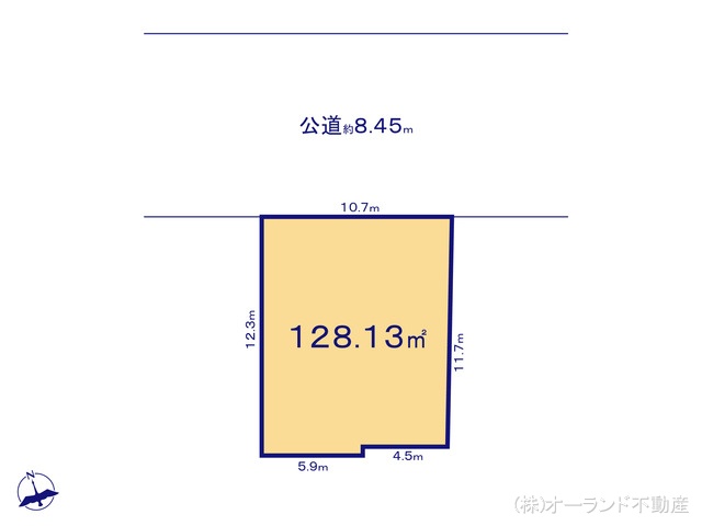 千葉県船橋市習志野台２丁目の土地 区画図 ※図面と異なる場合は現況を優先