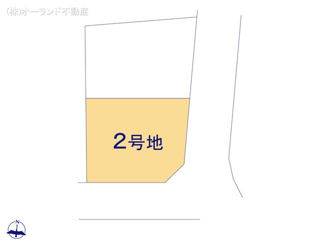 千葉県松戸市八ケ崎緑町の土地全体区画図 ※図面と異なる場合は現況を優先