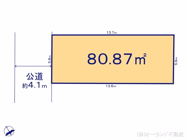 土地 船橋市湊町7期 区画図