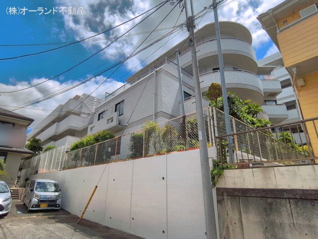 千葉県松戸市胡録台のマンション『ベルシェ松戸V1』外観写真 2026年5月24日撮影