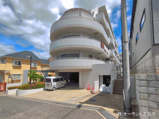千葉県松戸市胡録台のマンション『ベルシェ松戸V1』外観写真 2026年5月24日撮影