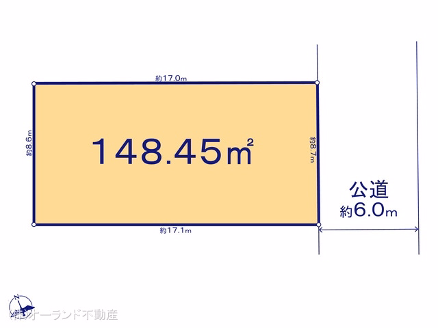 土地 松戸市西馬橋相川町2期 1区画 区画図