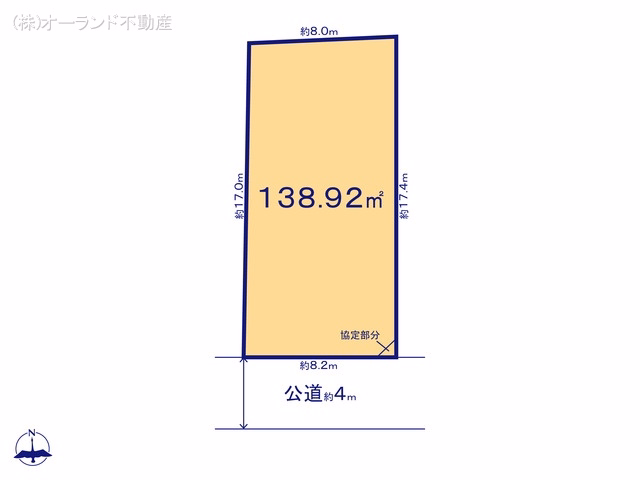 松戸市五香6丁目(土地)01 区画図