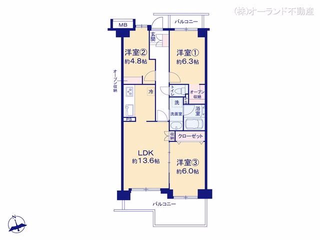 エステ・スクエア船橋 間取図