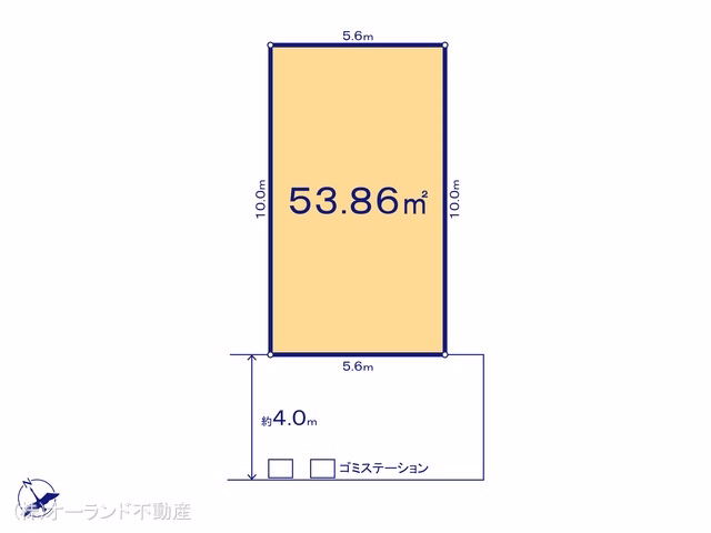市川市鬼高3丁目（土地）03 区画図