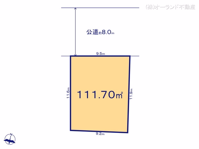 松戸市小金（土地）01 区画図