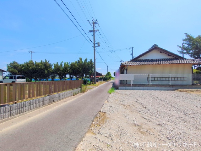 愛知県稲沢市平和町　法立北瀬古の新築戸建て更地・土地写真 2025年8月19日撮影