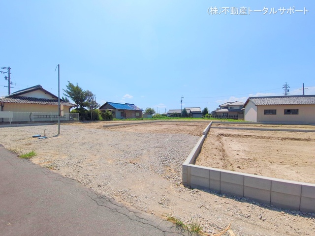 愛知県稲沢市平和町　法立北瀬古の新築戸建て更地・土地写真 2025年8月19日撮影