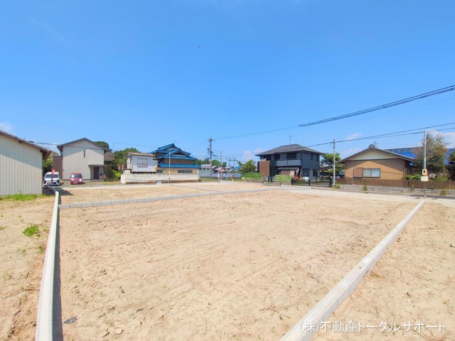 愛知県稲沢市平和町　法立北瀬古の新築戸建て更地・土地写真 2025年8月19日撮影