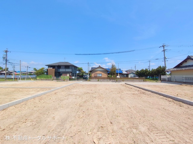 愛知県稲沢市平和町　法立北瀬古の新築戸建て更地・土地写真 2025年8月19日撮影