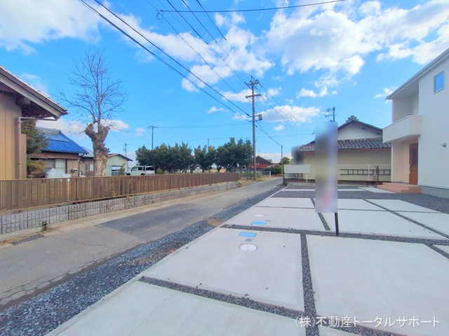 愛知県稲沢市平和町　法立北瀬古の新築戸建て完成写真 2025年12月4日撮影