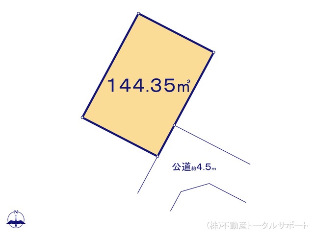 愛知県あま市七宝町　鯰橋１丁目の土地 区画図 ※図面と異なる場合は現況を優先