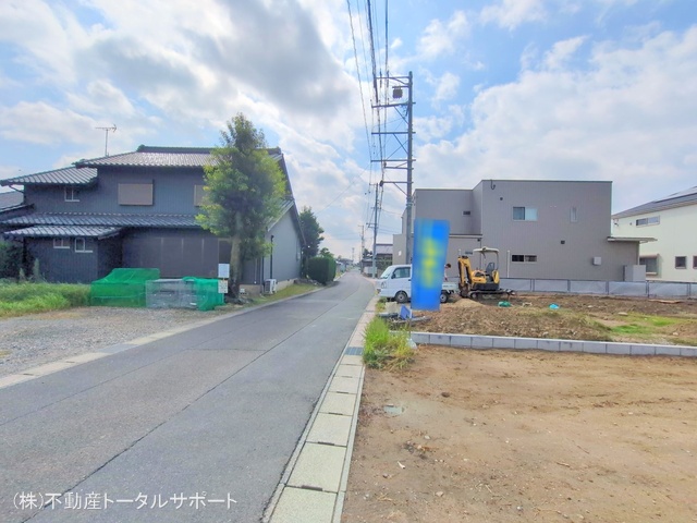 愛知県愛西市草平町六下の新築戸建て更地・土地写真 2025年9月30日撮影