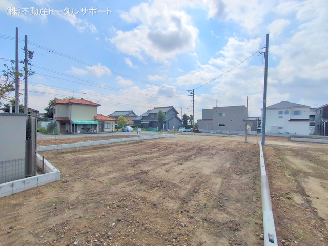 愛知県愛西市草平町六下の新築戸建て更地・土地写真 2025年9月30日撮影