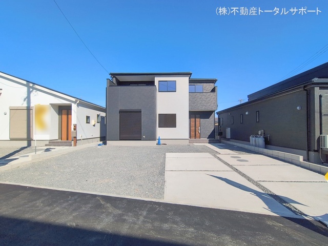 愛知県愛西市草平町六下の新築戸建て完成写真 2026年2月18日撮影