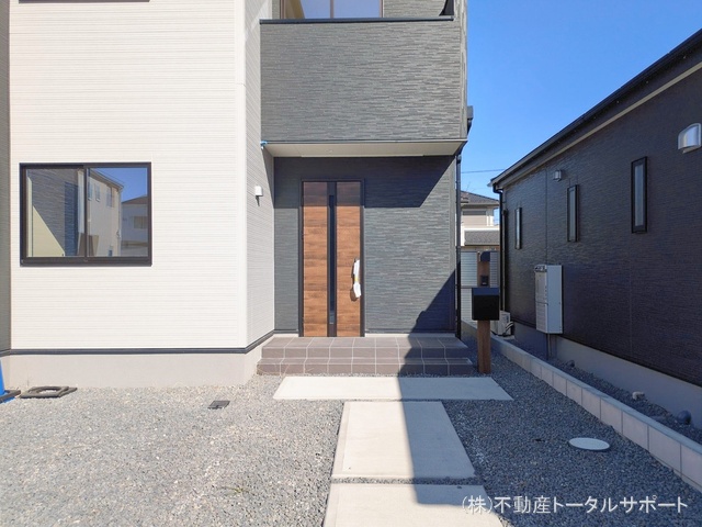 愛知県愛西市草平町六下の新築戸建て完成写真 2026年2月18日撮影