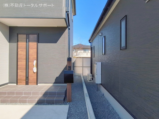 愛知県愛西市草平町六下の新築戸建て完成写真 2026年2月18日撮影