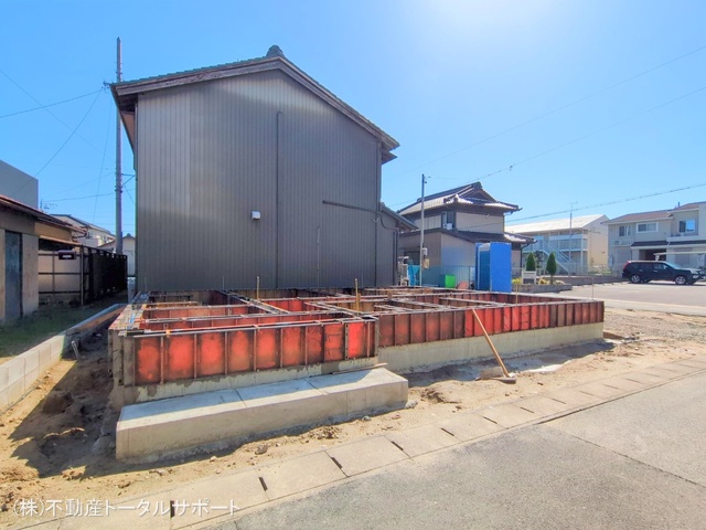 愛知県あま市木田西山の新築戸建て基礎写真 2025年10月16日撮影