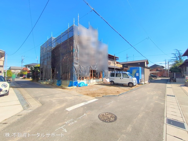 愛知県あま市木田西山の新築戸建て上棟写真 2025年11月5日撮影