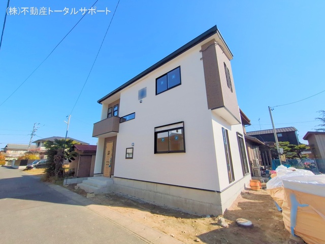 愛知県あま市木田西山の新築戸建て外構写真 2025年11月30日撮影