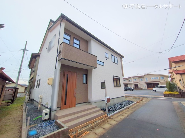 愛知県あま市木田西山の新築戸建て外構写真 2025年12月24日撮影