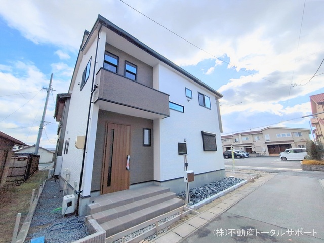 愛知県あま市木田西山の新築戸建て外構写真 2026年1月22日撮影