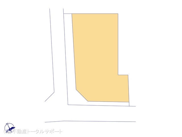 愛知県あま市木田西山の新築戸建て全体区画図 ※図面と異なる場合は現況を優先
