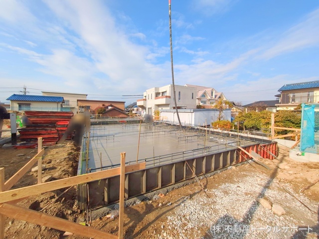 愛知県愛西市佐屋町亥新田の新築戸建て基礎写真 2025年12月16日撮影