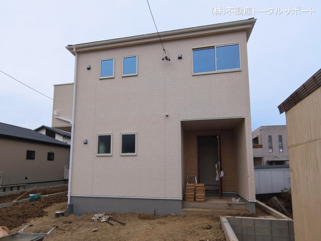 愛知県愛西市佐屋町亥新田の新築戸建て外構写真 2026年3月1日撮影