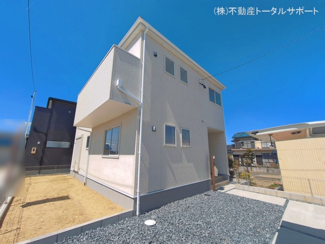 愛知県愛西市佐屋町亥新田の新築戸建て外構写真 2026年3月26日撮影