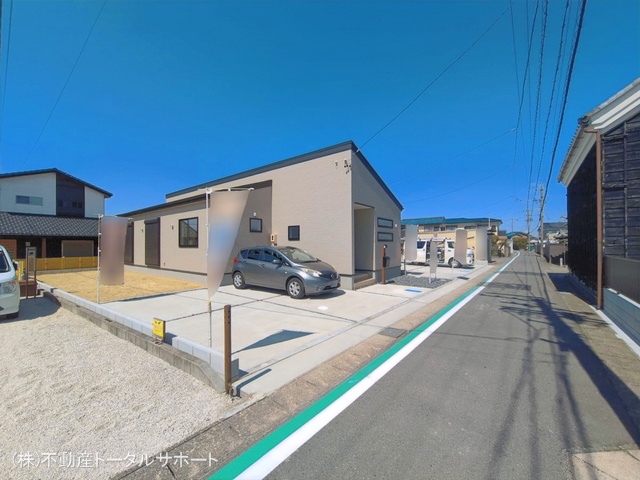 愛知県愛西市佐屋町亥新田の新築戸建て外構写真 2026年3月26日撮影