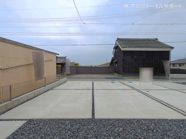 愛知県愛西市佐屋町亥新田の新築戸建て完成写真 2026年4月14日撮影