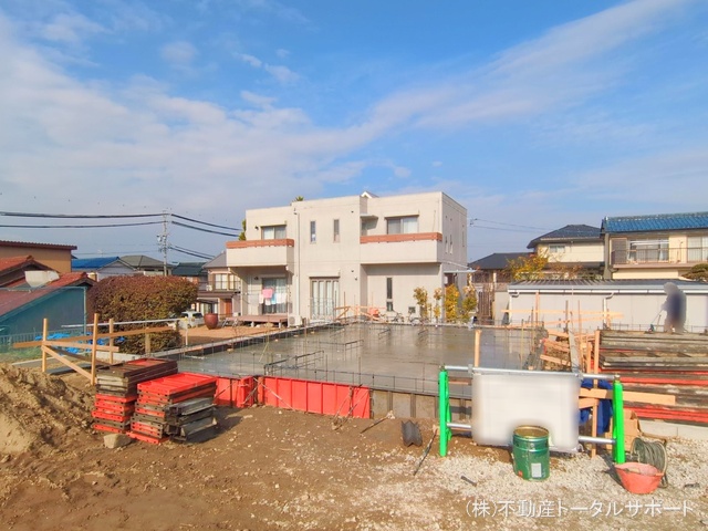 愛知県愛西市佐屋町亥新田の新築戸建て基礎写真 2025年12月16日撮影