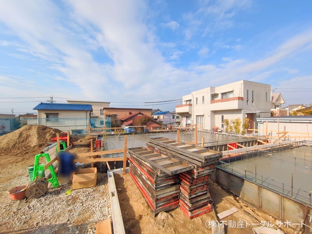 愛知県愛西市佐屋町亥新田の新築戸建て基礎写真 2025年12月16日撮影